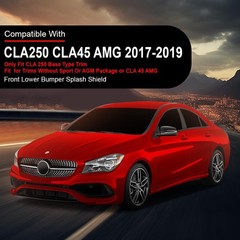 Front Bumper Splash Shield CLA250 CLA45 AMG 2017-2019 MB1228193 1178850100