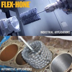 FLEX HONE Cylinder Hone 3-1/2″ Max Bore Diameter, 240 Grit