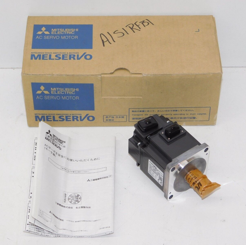 New Mitsubishi Electric HF-MP23K AC Servo Drive Motor 3AC 113V 1.4A 200W 3000RPM