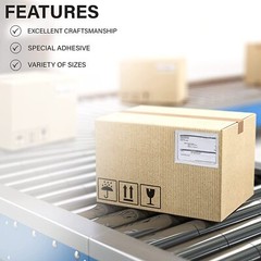 MT Products Blank Envelope Pouch/Shipping Label Sleeves 4.5″ x 6″ – Pack of 100