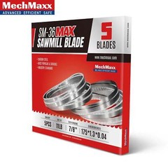 ( 1 Pack / 5 Blades ) Hardwood Sawmill Blades For MechMaxx SM-36MAX, SM-36HMAX