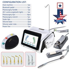 Dental Woodpecker Style Implant Motor+Surgery Piezo Bone Surgery +LED Handpiece