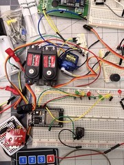 ESP32 Electronics Project Starter Kit – Microcontroller, Servos
