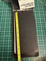 MARCO NY 10013 Leather 3 Ring Notebook Cover Pad Memo Book Binder Police Notes