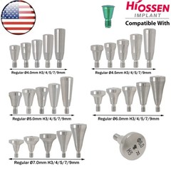 US Dental Healing Cap Abutments Hexagon Fit Hiossen Osstem Regular Platform