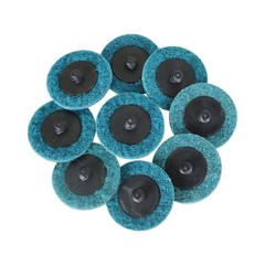 50 Pcs 2 Inch Fine Surface Conditioning Discs Roll Lock Grinder Sanding Pads