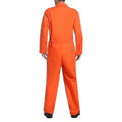 HISEA Men’s Long Sleeve Coverall Workwear Jumpsuit Boilersuit Anti-Stain&Wrinkle