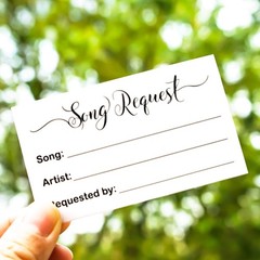 100 Song Request Cards Play Song at Wedding Reception Prom Dance Party Band D…