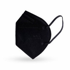 10 Pcs KN95 Black Face Mask 5 Layer Respirator Protective Breathable BFE 95%