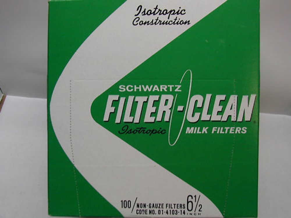 Schwartz Tuffy Milk Filters – 6.5 inch (100)