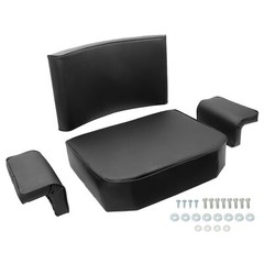 Seat w/Arm Rest+Backrest For JOHN DEERE CRAWLER DOZER 420 430 440 1010 2010