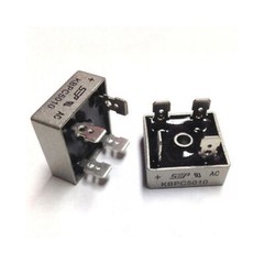 5/10Pcs 1000V 50A Metal Case Single Phase Diode Bridge Rectifier KBPC5010