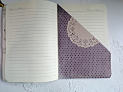 Junk Journal with finished cover and blank pages for you to finish