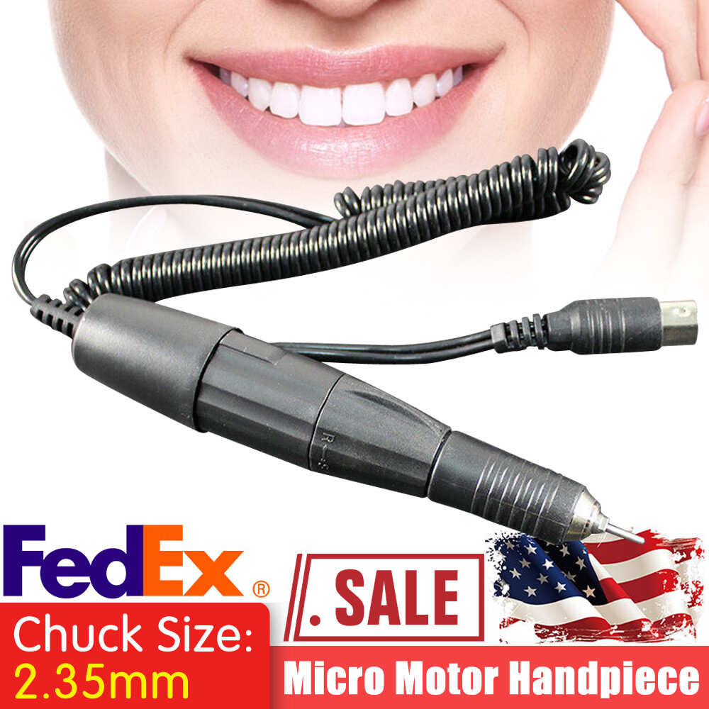 Dental Lab Micromotor Electric 35000 RPM polishing Handpiece Fit Marathon USA