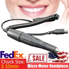 Dental Lab Micromotor Electric 35000 RPM polishing Handpiece Fit Marathon USA