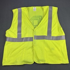 Protective Industrial Products High Visibility Work Vest Size: 3XL
