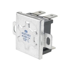 N126 BUFFALO THERMAL CUT OUT OVERLOAD 120 DEGREES FOR CLAMP DOWN CONTACT GRILL
