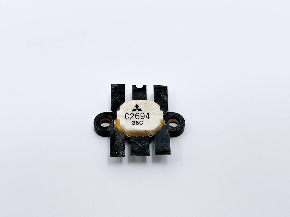 2SC2694 Mitsubishi NPN RF Power Transistor 50W to 60W VHF 17V 20A T-40