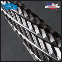 10 Piece Tungsten Carbide Burr Set 1/4 Inch Shank for Die Grinders