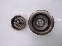 Signature Hardware Basket Strainer Oil Rubbed Bronze SH171ORB