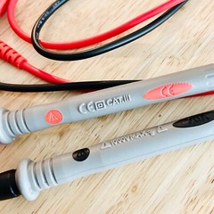 1 Pair Test Lead Probe cable for Digital Multimeter Fluke CAT III 1000V 20A 0.8M