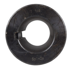 1-1/4″ Solid Shaft Coupler w/ Keyway and Set Screws