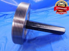 6″ 8 STUB ACME 2G LEFT HAND THREAD PLUG GAGE 6.0 NO GO ONLY P.D. = 5.9878 L.H.