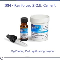 Dental IRM Reinforced ZOE Cement IRM Restorative 38g Powder 15mL Liquid #5370