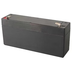 Zoro Select 5Eff1 Battery, Sealed Lead Acid, 6V, 3.3Ah, Faston, 5Eff1
