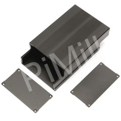 Aluminum Project Box Enclosure Case Electronic DIY 150x105x55mm Black US Stock