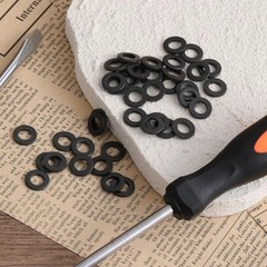 Black Flat Washers Grade 8.8 DIN 9021 Carbon Steel M2 M3 M4 M5 M6 M8 M10 to M30