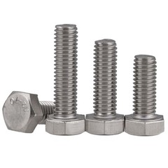 M16 1.5 Fine Thread 304 Stainless Steel Full Thread Hex Head Bolts Screws DIN933