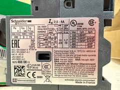 Schneider Elec GV2ME08 Motor Circuit Breaker 2.5-4A 3P