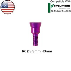 US Dental Healing Closure Cover Screws NC RC H 0/0.5mm Fits Straumann ITI Bone
