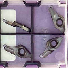 4pc ISCAR MEFL 8-1.50-0.20 Carbide Face Grooving Inserts, IC908🎯Machinist
