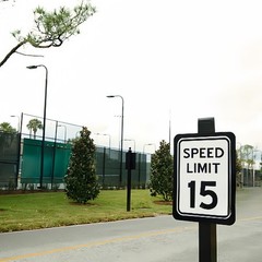 Large Speed Limit 15 MPH Sign, 18″x 12″ .04″ 18” x 12”, Reflective Yellow