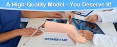 Ultrasound-Guided Radial Artery Cannulation Training Models Medical Simulation