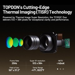 TOPDON TC002C Duo Thermal Camera Compatible With Any USB-C Android, iPhone, iPad