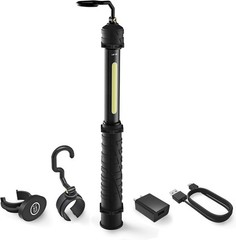 NEIKO 40339A Cordless COB LED Work Light 1000 Lumens Rechargeable Black