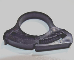 x4 Heyco HC 672 2326 Plastic Nylon 6/6 Black Wire Cable Tube Hose Reusable Clamp