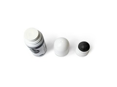 iMARK Premium Roll-On Ink Refill for Foam and Felt Stamp Pads, 2 oz (Black)