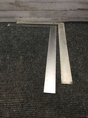 Used Lot of 2 Empire 1110 Flat Tradesman Square, 16″ x 24″, Steel