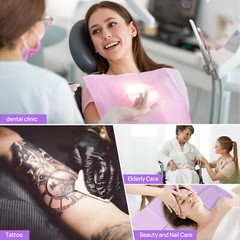50pcs 3Ply Bibs Waterproof Patient Dental 13×18″ Bibs Medical Tattoo Towel Cover
