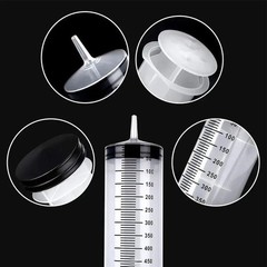 100ml/550ml Large Capacity Syringe Reusable Pump Measuring With 1m Tube