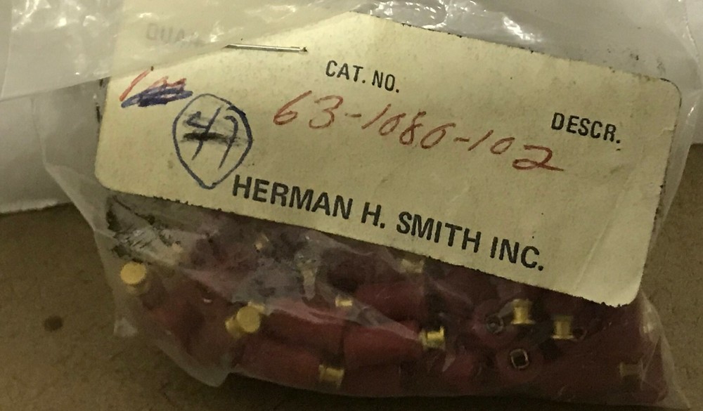 HH Smith Abbatron Test Jacks P/N 63-1080-102 Red 5/pkg