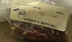 HH Smith Abbatron Test Jacks P/N 63-1080-102 Red 5/pkg