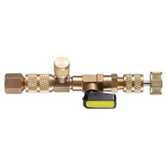 HVAC AC Schrader Valve Core Remover Tool Dual Size 1/4″ & 5/16″ Port Installer