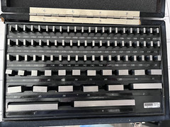 IMGAGES Gage Block Set: 0.05 to 4” Range, 81 Pc, Economy Grade, Steel 630-4115