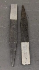 2 External Hand Chasers Carbon Steel CS 18 TPI UN # 6 -Rethreading Repair Chaser