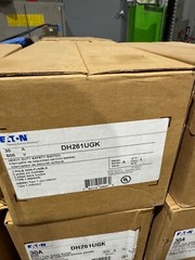 NEW DH261UGK 30 Amp 600V 1 PhASE SINGLENon Fused Safety Switch Disconnect